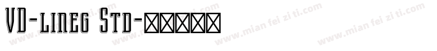 VD-lineg Std字体转换